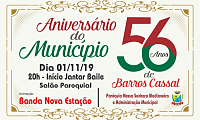 Jantar Baile em comemoração ao 56 anos de Barros Cassal