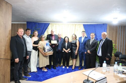 Câmara homenageia ex-prefeito Adelar Jandrey em sessão solene